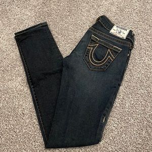 True religion skinny jeans size 24